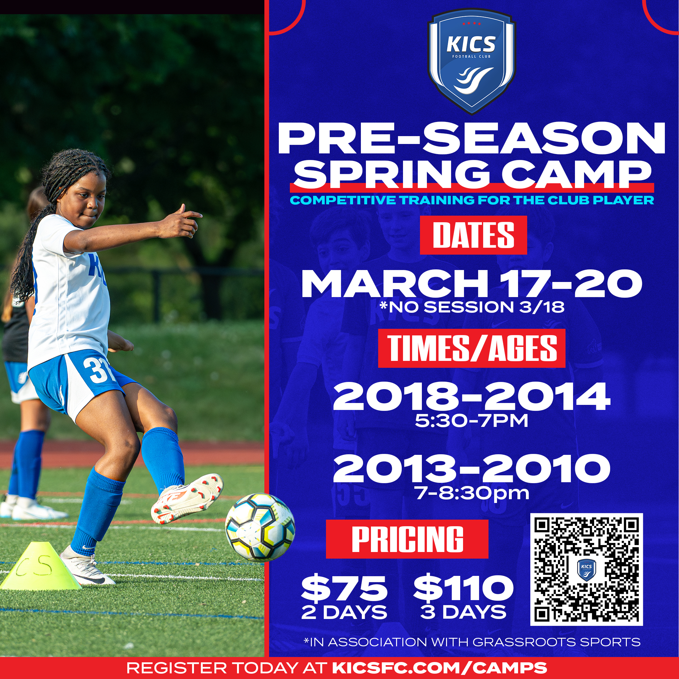 KICS Pre-Season Spring Camp